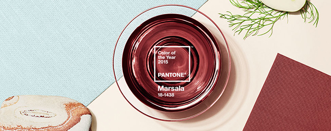 Marsala Pantone kleur van 2015