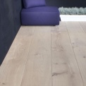 90 m2 PVC-vloer hout look, licht eiken met 4 V-groef (niet met grijs)