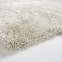Wol karpet hoogpolig wit
