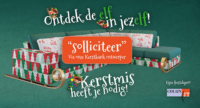 Elfjes ontwerpen kerstbank