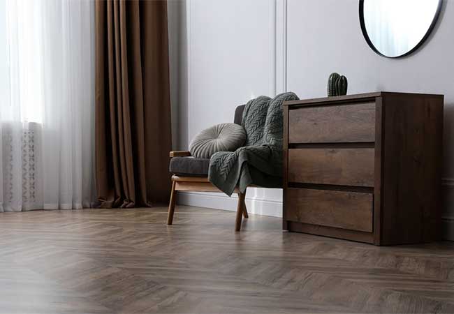Harde vloeren op Heimtextil