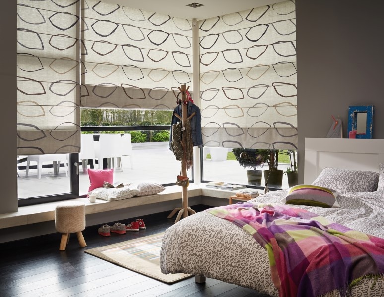 Luxaflex Roman Shades foto 10