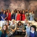 Genietende vrouwen in Parket
