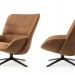 Lokale leerfauteuil Leolux