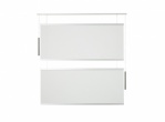 Flowsysteem met 2 panelen