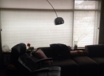 3 Silhouettes voor raam woonkamer