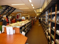 behang afdeling met meer dan 4000 rol op voorraad