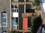 Uitvalscherm woonkamer gesloten cassette