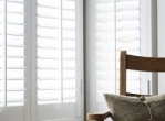 4 Shutters wit voor woonkamer nieuwbouwwoning