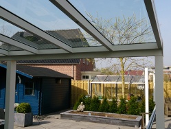 Veranda estate glasdak 6000x4000mm 3 staanders!