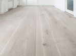 42 m2 PVC vloer voor woonkamer + vloerverwarming