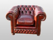 Chesterfield fauteuil opnieuw stofferen