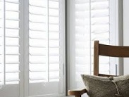 4 Shutters wit voor woonkamer nieuwbouwwoning