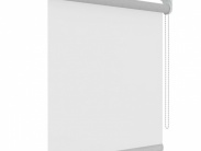 4 rolgordijnen wit transparant voor keuken+woonkamer