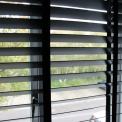 4 Houten jaloezien 154 x 215 hoog