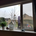 2 Plissé gordijnen voor kunstof kozijnen