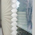 3 Duette® Shades 32 mm wit transparant