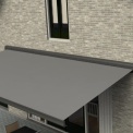 Zonnescherm voor woonkamer grijs