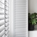 Shutters wit 4 raampartijen