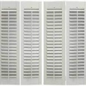 2 Shutters 125 x 250 hoog offerteaanvraag
